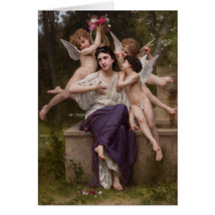 Rêve de printemps, par Bouguereau
