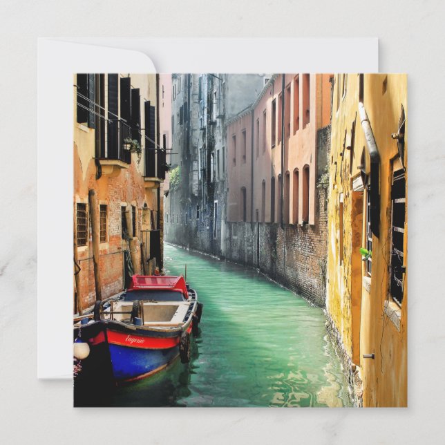 RÊVE DE VENISE Invitation (Devant)
