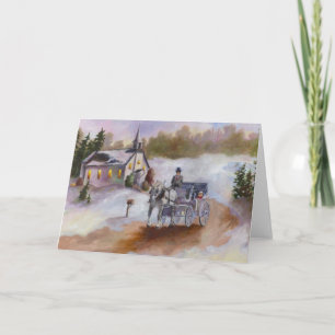 Rêve d'hiver carte blanche