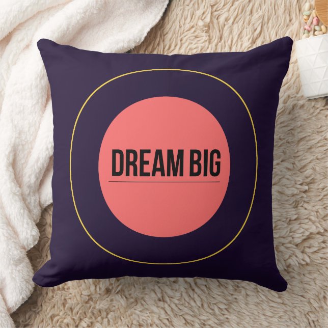 Rêve Grand - Coussin de Lancer Rétro 90 | Maximali (Couverture)