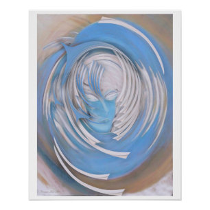 "Rêve ou Esprit", Poster brillant