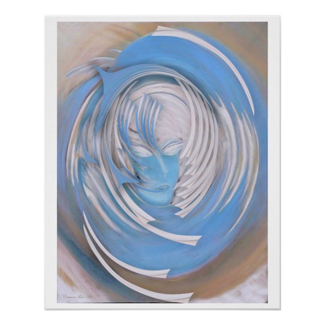 "Rêve ou Esprit", Poster brillant (Devant)