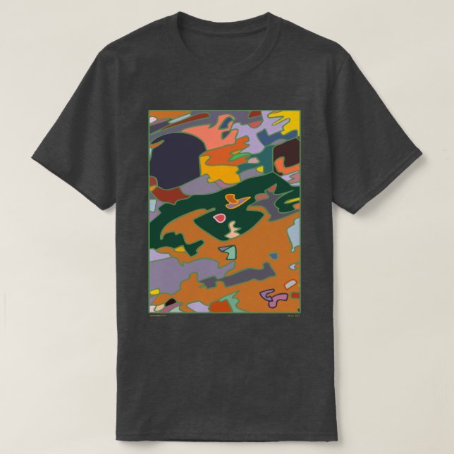 Rêve pratique #24 T-shirt noir (Design devant)