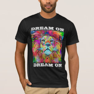 RÊVE SUR LES T-SHIRTS VINTAGES LION DES ANNÉES 197