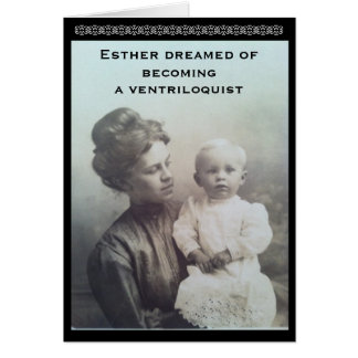 Rêve ventriloquiste Vintage