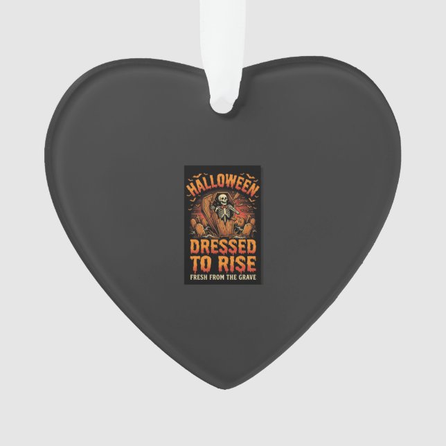 Réveil de costume de cimetière d'Halloween (devant)