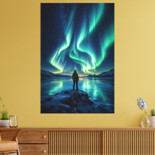 Réveil silencieux – Impression sur toile d'Aurore