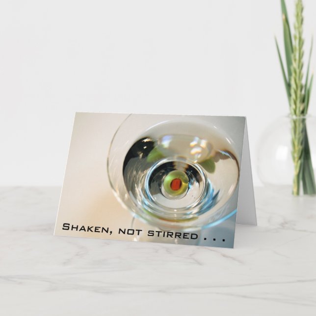 Réveillé, pas agité. . . carte (Devant)