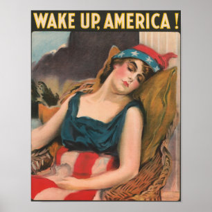 Réveillez-vous l'Amérique ! Affiche