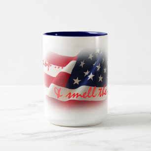 Réveillez-vous patriotique et sentez la Mug Boisso