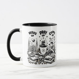 Réveillez-vous, Priez, Café up Mug