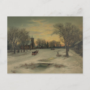 Réveillon de Noël - Carte postale #2