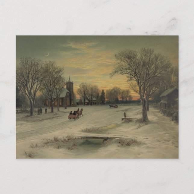 Réveillon de Noël - Carte postale #2 (Devant)