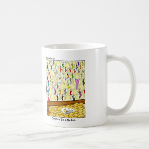 Réveillon de Noël dans la ruche (couleur) - Mug