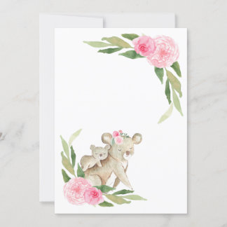 Révélation de genre // Faire-part pastel vierge