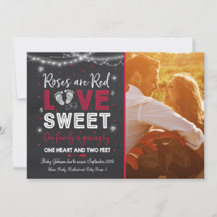 Révélation de la Faire-part de grossesse de Valent