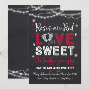 Révélation de la Faire-part de grossesse de Valent