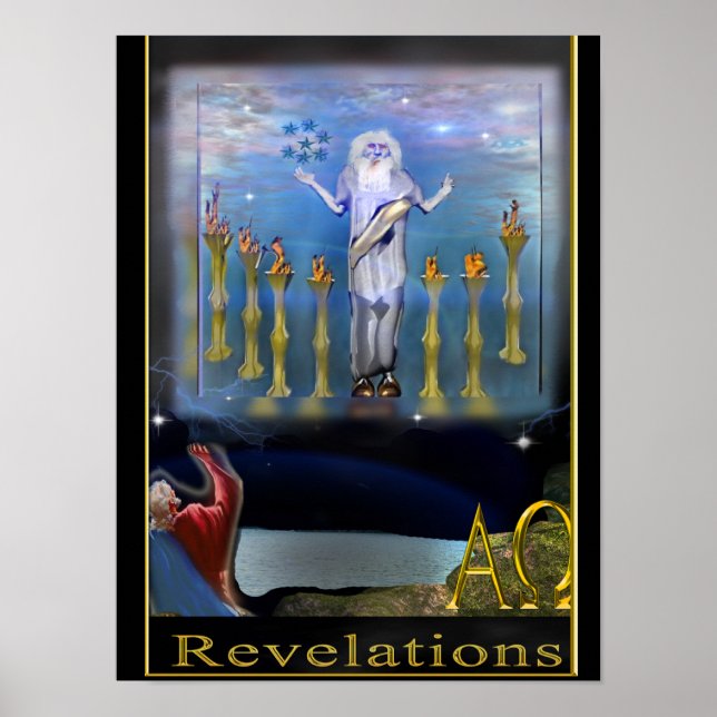 révélations 21:4 affiche (Devant)