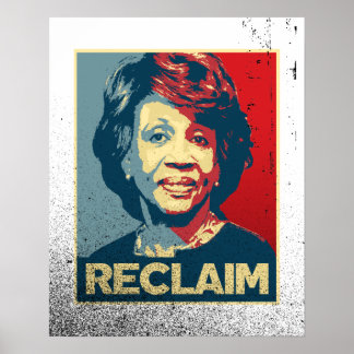REVENDICATION - Poster de propagande des eaux Maxi