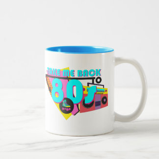 Revenez à la Mug Retro des années 80 - Neon Vintag