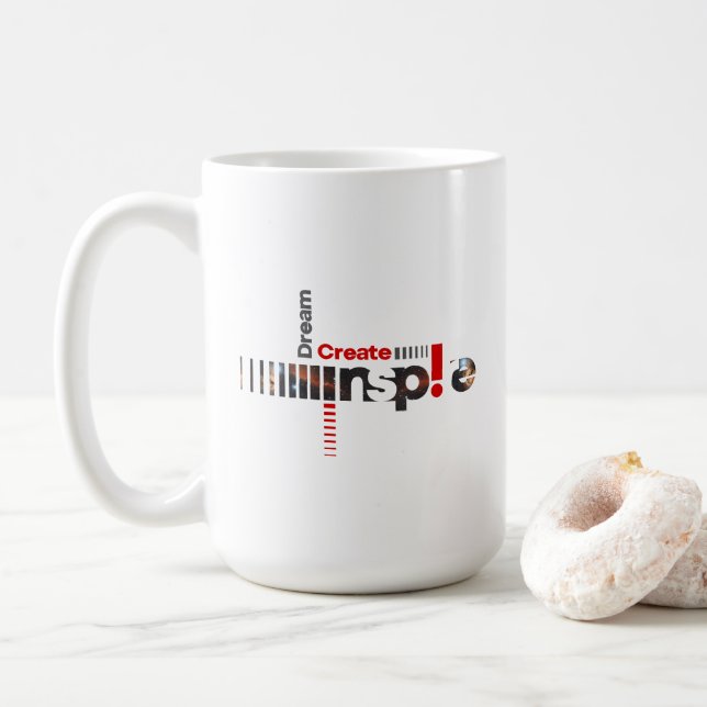 Rêver Créer Inspirer | Mug Classique #15 (Avec donut)