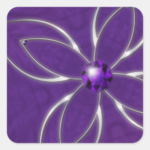 Rêver dans les autocollants Amethyst