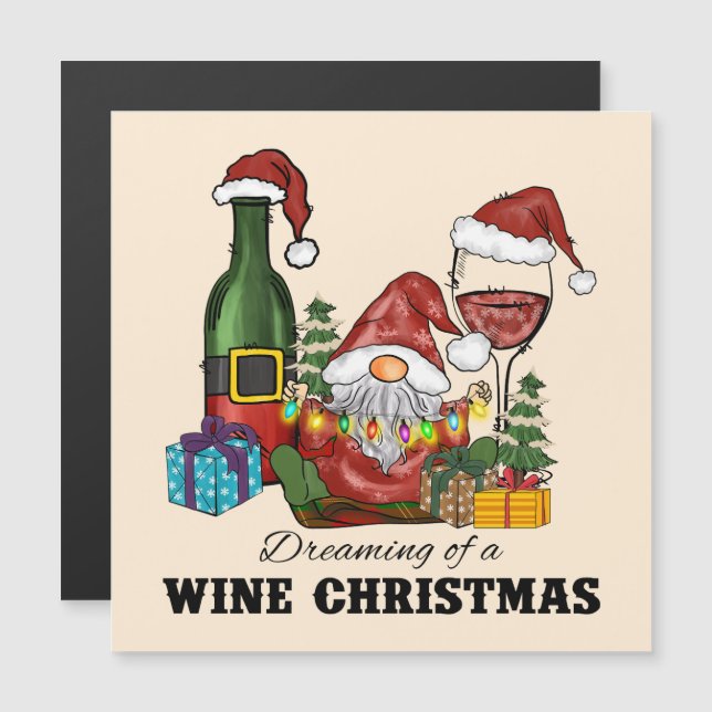 Rêver d'un Noël de vin (Devant / Derrière)