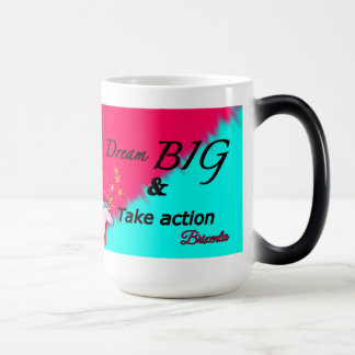 Rêver grande licorne couleur changer de tasse