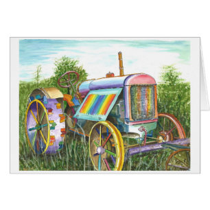 Rêver le vieux tracteur