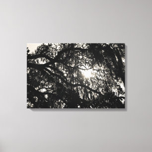 Rêver sous le chêne sur toile enveloppée