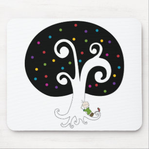 Rêver sous le tapis de souris d'arbre
