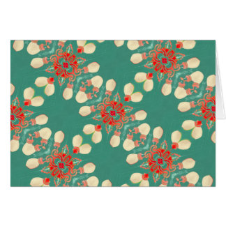 Réverbères de corail d'or de turquoise fascinante