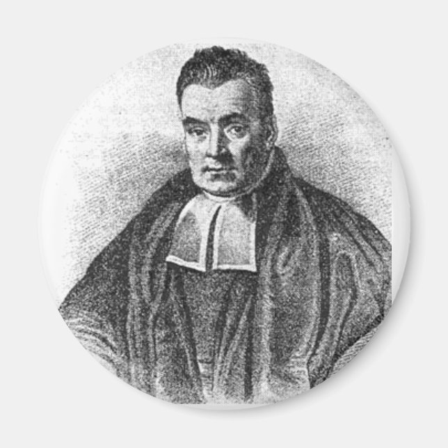 Révérend Thomas Bayes Magnet (Devant)