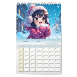 Rêves d'anime 2026 - Calendrier