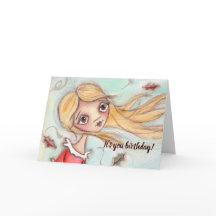 Rêves d'anniversaire - Carte d'anniversaire