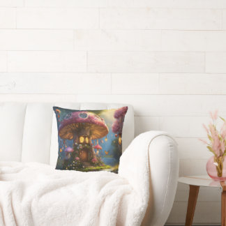 Rêves de champignons : Coussin doux pour chaque es