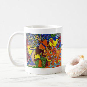 "Rêves de Jamaïque" Mug blanche