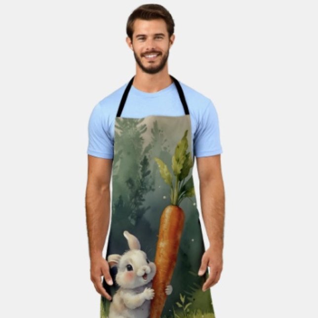 Rêves de Lapin de Prairie : Tablier à Impression F (Créateur téléchargé)