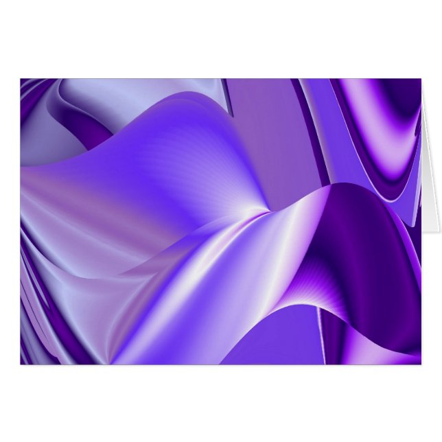 Rêves de neige violette, Imaginaire-Art Abstrait (Devant horizontal)
