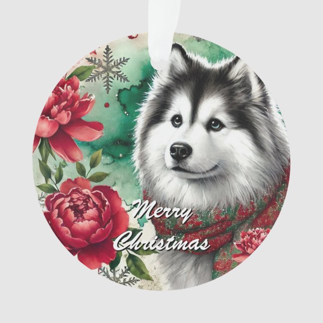 Rêves de Noël Husky (devant)