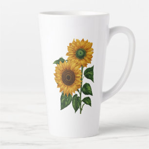 Rêves de tournesol : Grosse Mug Latte (17oz)