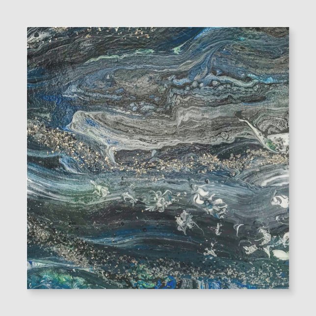 Rêves des 20 peintures abstraites de l'océan (Devant)