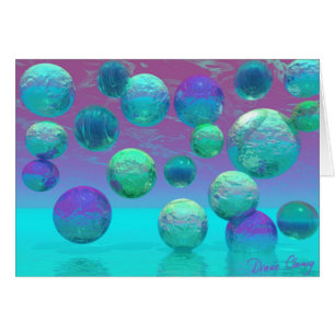 Rêves d'océan - Aqua et imaginaire violet d'océan