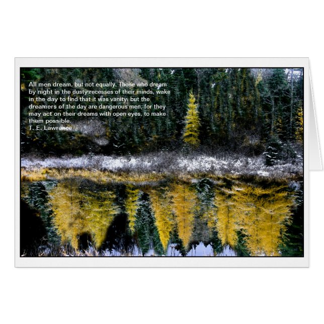 Rêves d'un jeune Tamarack (Devant horizontal)