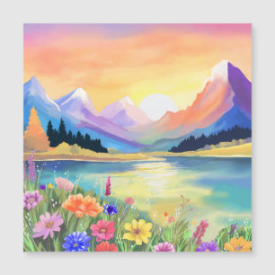 Rêves par le Sanctuaire du Lac de Montagne