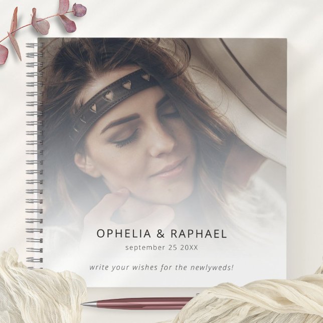 Revêtement photo moderne souhaite un nouveau livre (Créateur téléchargé)