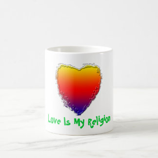 Revêtements un inspirés de tasse - l'amour est ma
