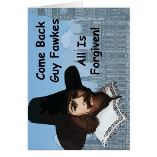 Reviennent Guy Fawkes que tout est pardonné