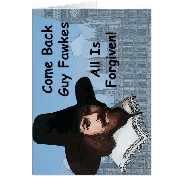 Reviennent Guy Fawkes que tout est pardonné (Devant)