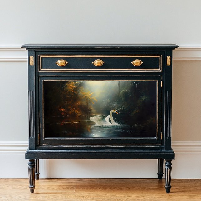 Revigorer Un Cygne Dans Le Papier De Découpage De  (Créateur téléchargé)